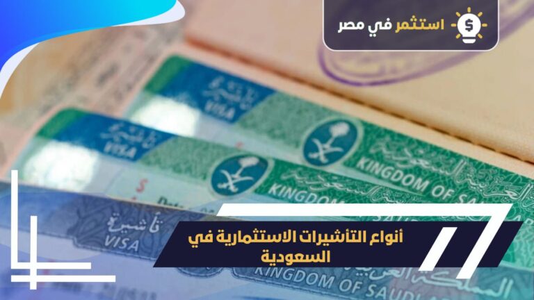 أنواع التأشيرات الاستثمارية في السعودية