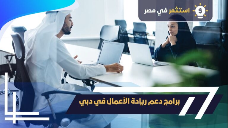برامج دعم ريادة الأعمال في دبي