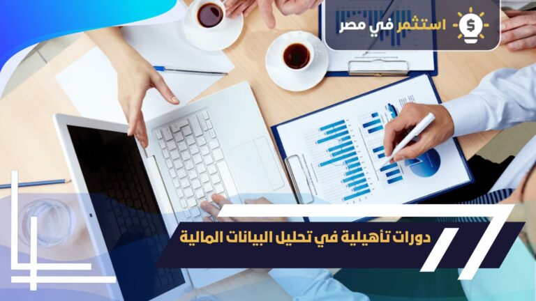 دورات تأهيلية لتحليل البيانات المالية