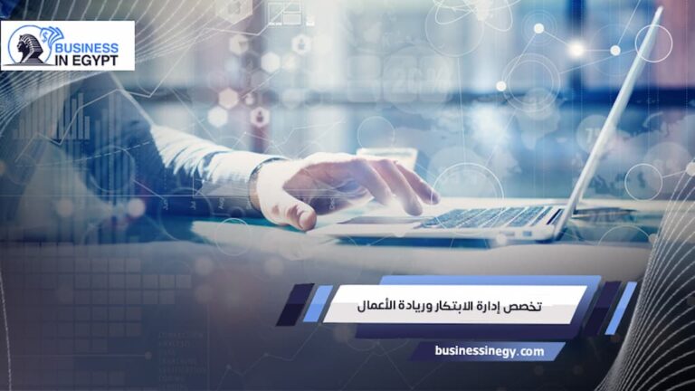 تخصص إدارة الابتكار وريادة الأعمال