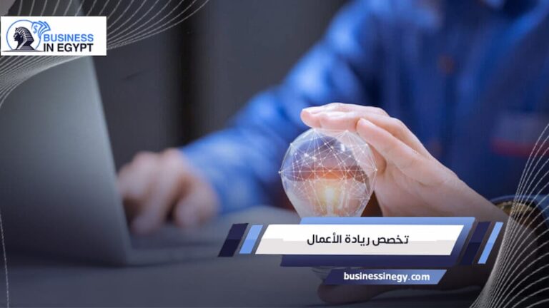 تخصص ريادة الأعمال